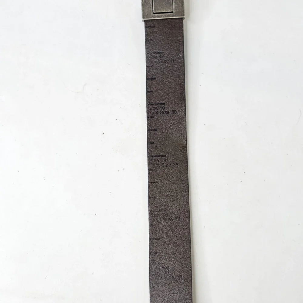 Levi's Genuine Leather Belt Brown Cut to Fit Size 34-42 Men's Adjustable